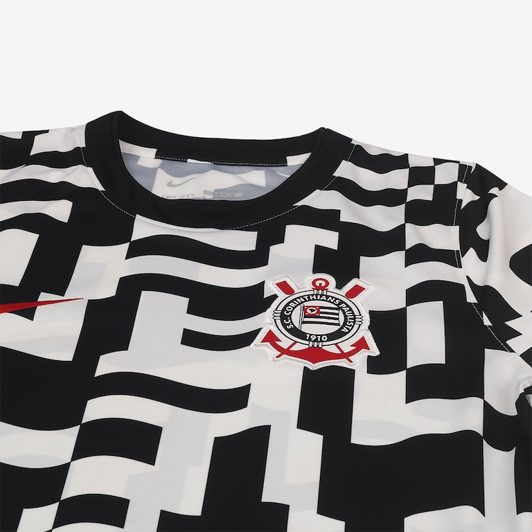 Camiseta Corinthians Nike I 2026/27 Pré-Jogo Masculina - Foto 3
