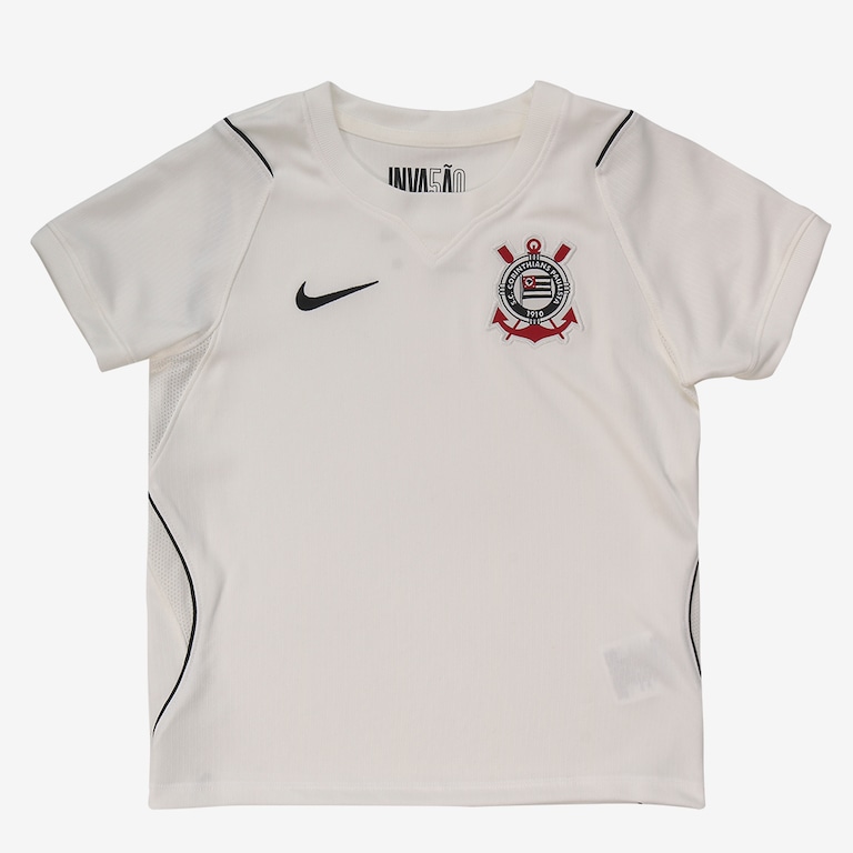 Camisa Corinthians Nike I 2026/27 Torcedor Pro Infantil - Foto 1