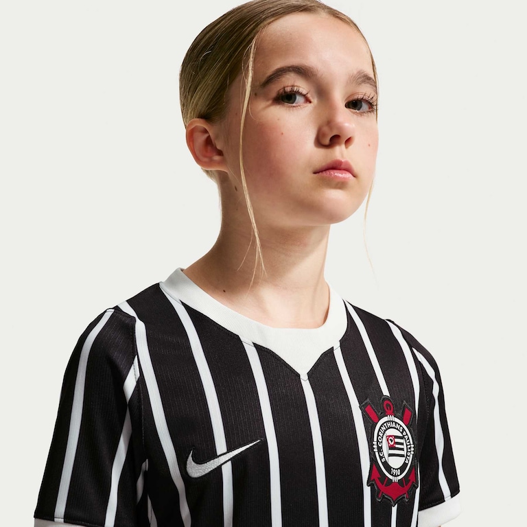 Camisa Corinthians Nike II 2026/27 Torcedor Infantil - Foto 2