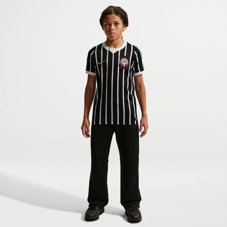 Camisa Corinthians Nike II 2026/27 Torcedor Infantil - Foto 7