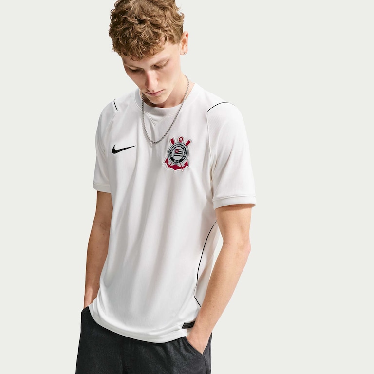 Camisa Corinthians Nike I 2026/27 Torcedor Pro Masculina - Foto 1