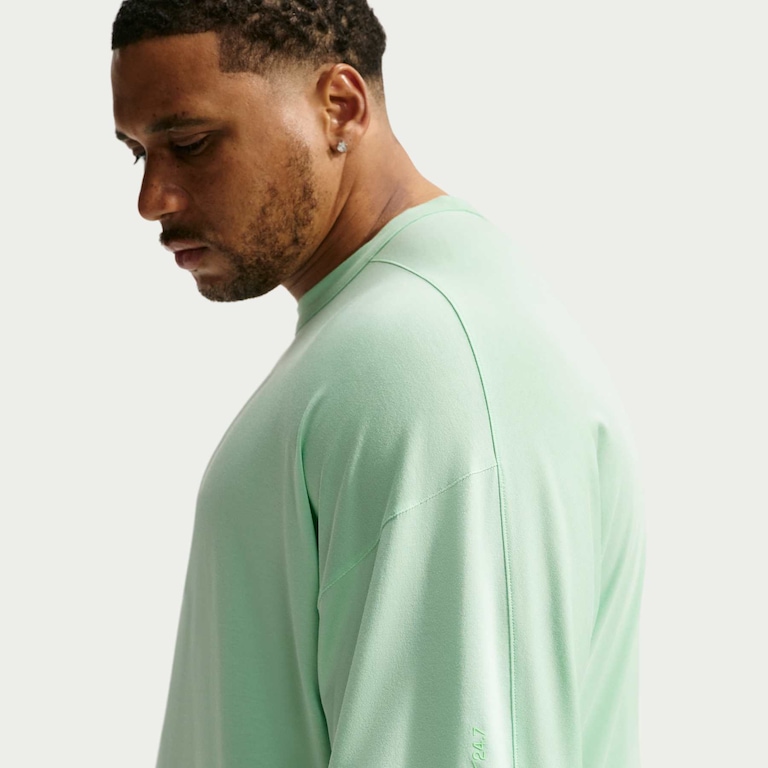 Camiseta Dri-FIT Nike 24.7 Knit Masculina - Foto 3