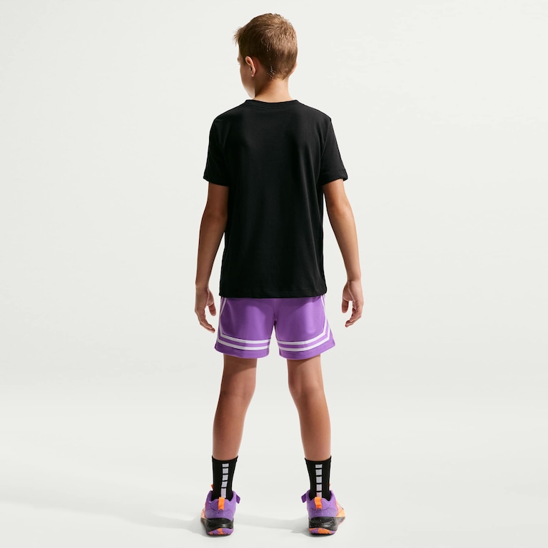 Camiseta Nike Dri-FIT Basketball Novelty Infantil - Foto 5