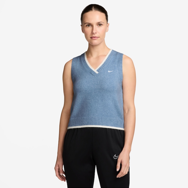 Colete Nike E-Knit Feminino - Foto 1