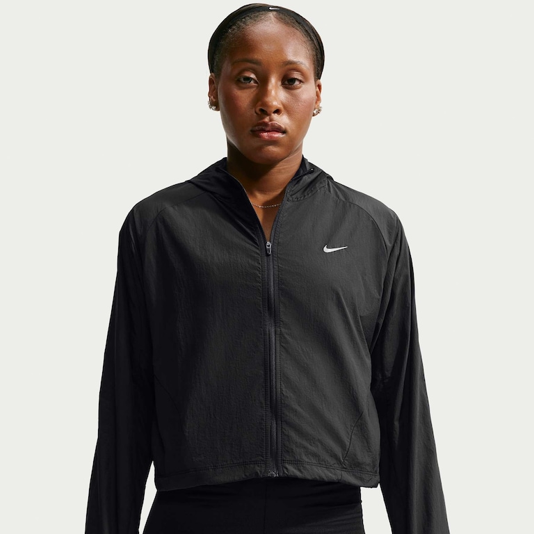 Jaqueta Cropped Nike Boxy Repel Feminina - Foto 1