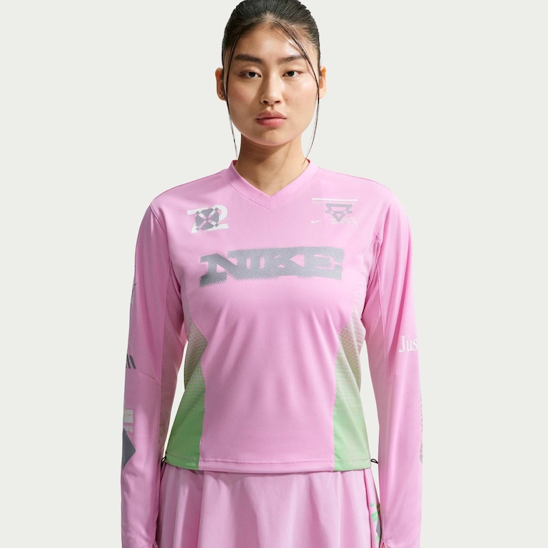 Camiseta Nike Manga Longa Swift Jersey Feminina - Foto 1