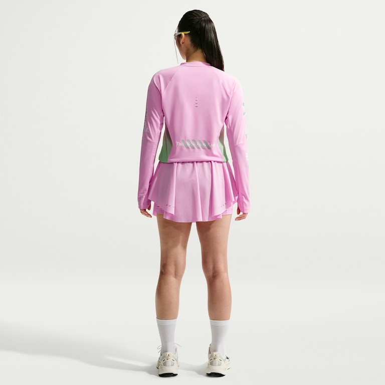 Camiseta Nike Manga Longa Swift Jersey Feminina - Foto 5