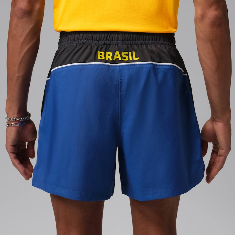 Shorts Brasil Jordan Brooklyn 5" Woven Masculino - Foto 3