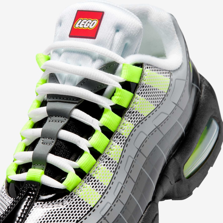 Tênis Nike Air Max 95 Nike x LEGO® Collection Infantil - Foto 7