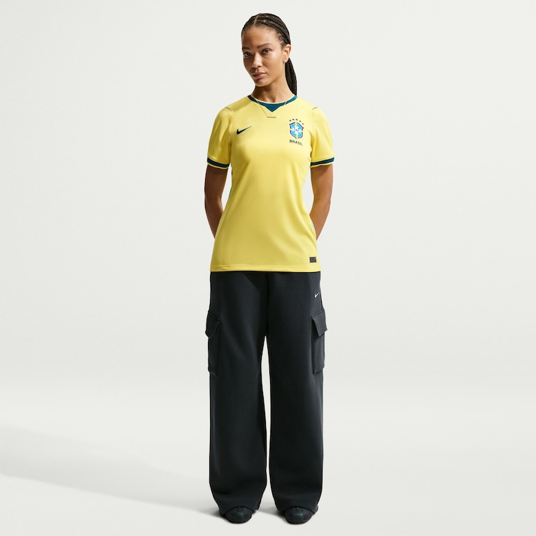 Camisa Brasil Nike I 2026/27 Torcedora Pro Feminina - Foto 4