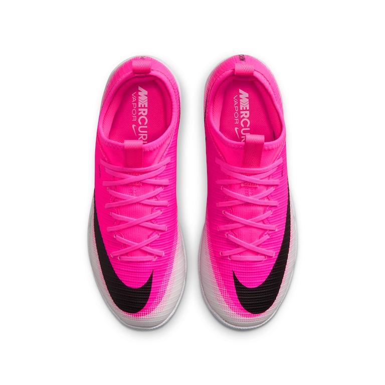 Chuteira Society Nike Mercurial Vapor 17 Academy Infantil - Foto 4