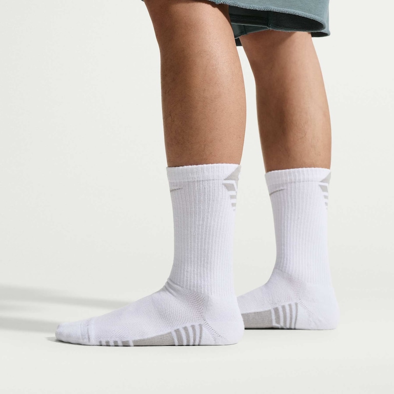 Meia Nike Everyday Elevated Sport Crew (3 Pares) Unissex - Foto 1