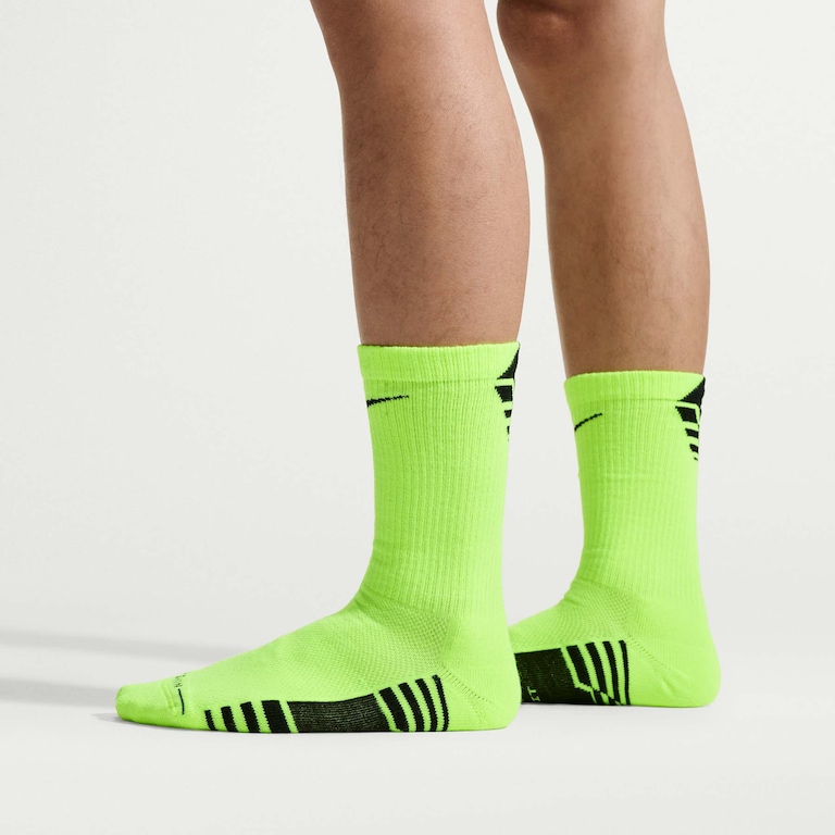 Meia Nike Everyday Elevated Sport Crew (3 Pares) Unissex - Foto 1