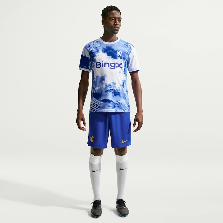 Camiseta Chelsea Nike Pré-Jogo Masculina - Foto 4