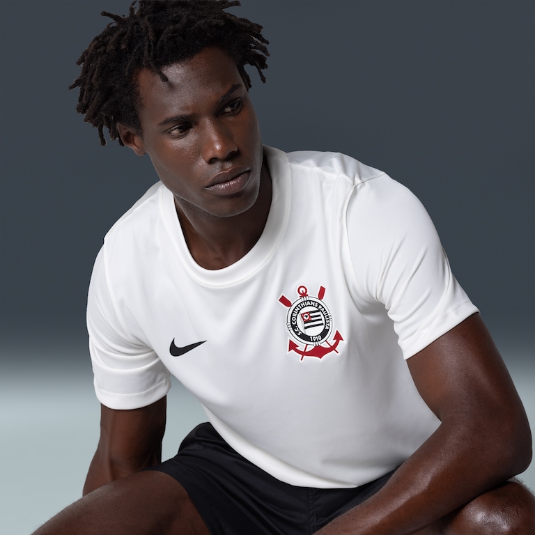 Camisa Corinthians Nike I 2026/27 Fã Masculina - Foto 1