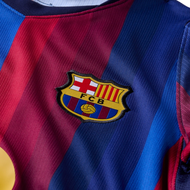Camisa Barcelona Nike I 2026/27 Torcedor Pro Infantil - Foto 9