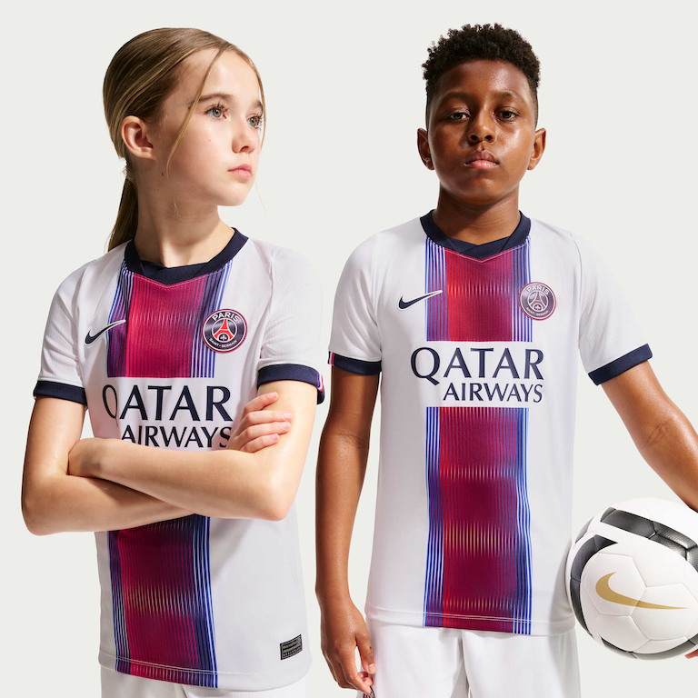 Camisa Paris Saint-Germain Nike II 2026/27 Torcedor Pro Infantil - Foto 1