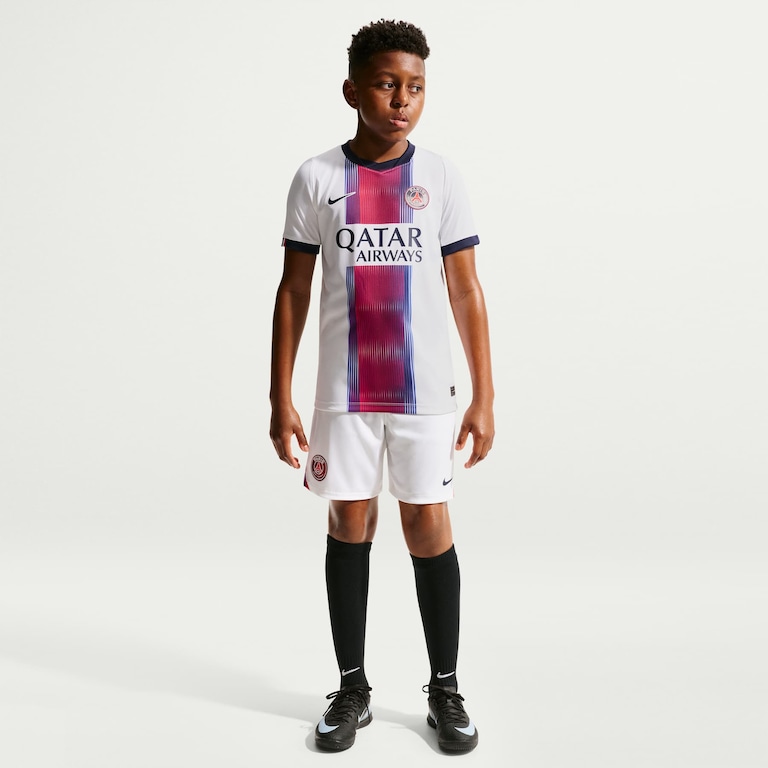 Camisa Paris Saint-Germain Nike II 2026/27 Torcedor Pro Infantil - Foto 7