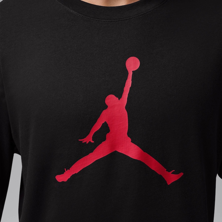 Camiseta Jordan Manga Longa Jumpman Masculina - Foto 4