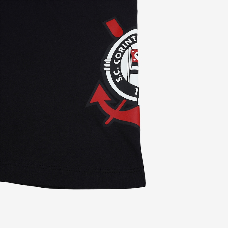 Camiseta Corinthians Nike Pride Infantil - Foto 5