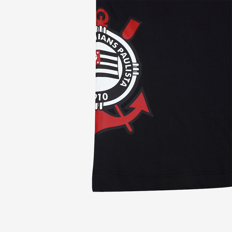 Camiseta Corinthians Nike Pride Infantil - Foto 6