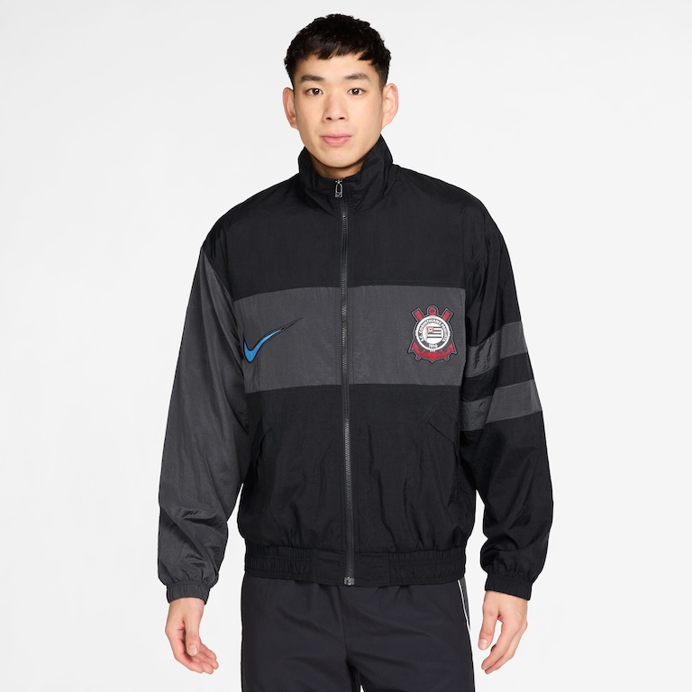Jaqueta Corinthians Nike Repel i96 Masculino - Foto 1