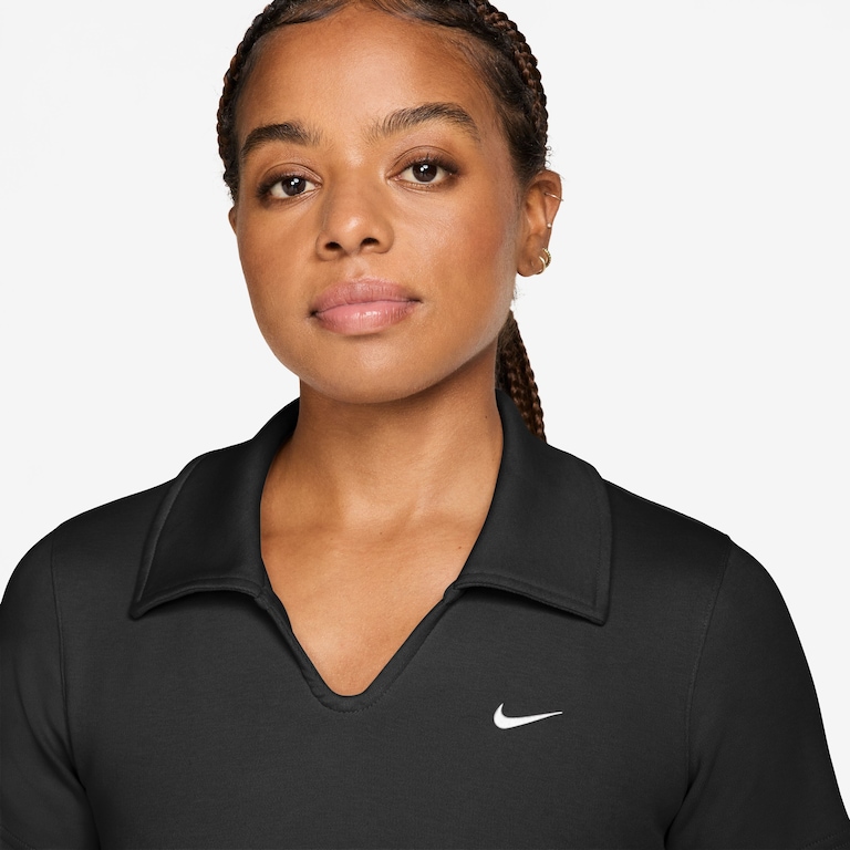 Camisa Polo Cropped Nike Sportswear Essential Feminina - Foto 2