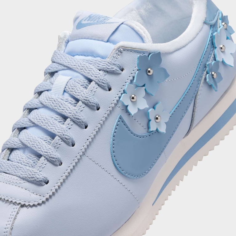 Tênis Nike Cortez Leather Florette Feminino - Foto 7