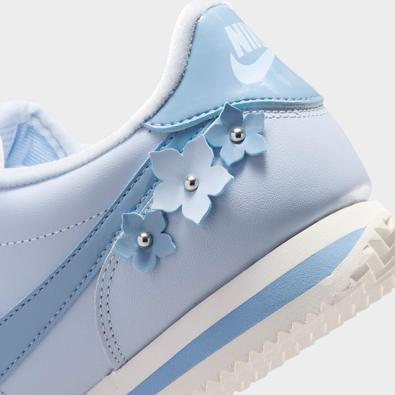 Tênis Nike Cortez Leather Florette Feminino - Foto 8