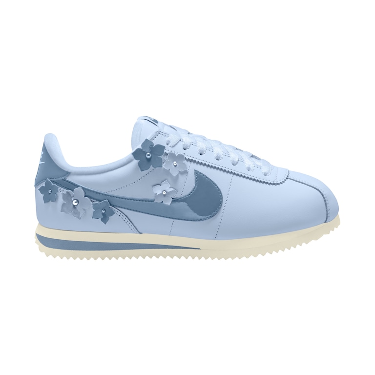 Tênis Nike Cortez Leather Florette Feminino - Foto 1