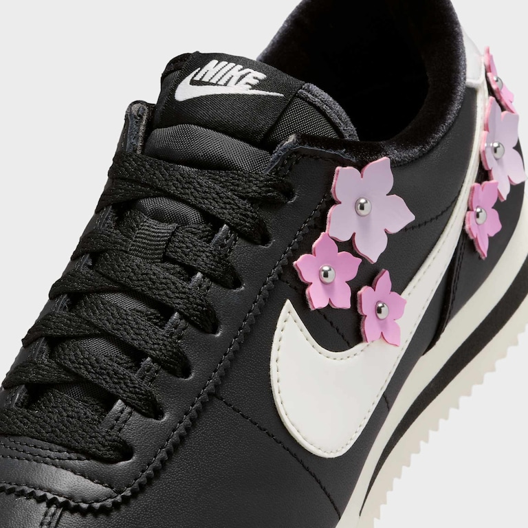 Tênis Nike Cortez Leather Florette Feminino - Foto 7