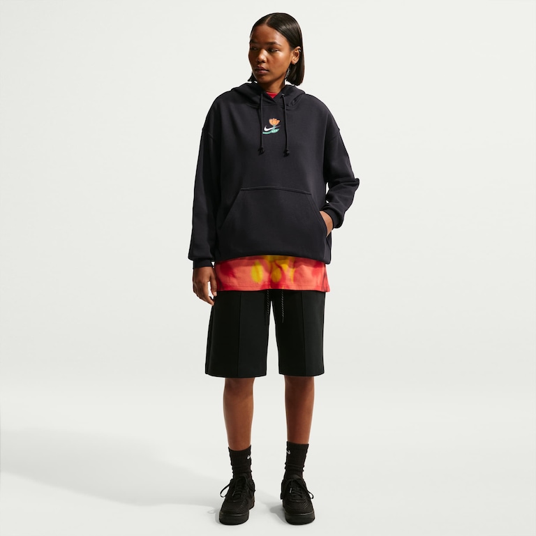 Blusão Nike Phoenix Fleece Oversized Feminino - Foto 4