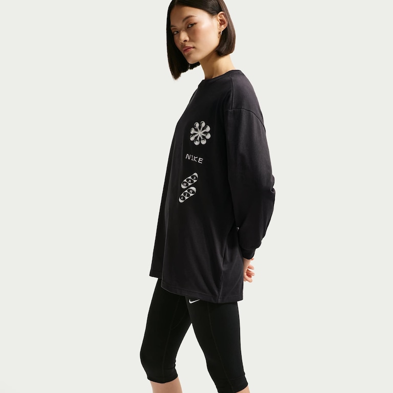 Camiseta Nike Sportswear Manga Longa GPX Feminina - Foto 3