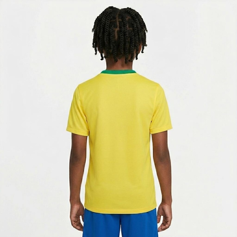 Camisa Brasil Nike I 2026/27 Fã Infantil - Foto 4