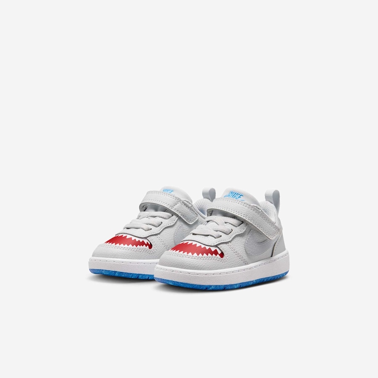 Tênis Nike Court Borough Low Lils Infantil - Foto 5