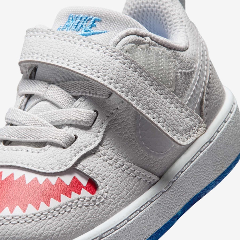 Tênis Nike Court Borough Low Lils Infantil - Foto 7
