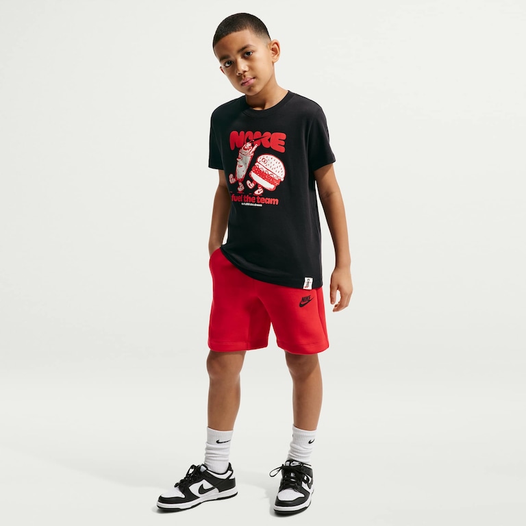 Camiseta Nike Sportswear Feel The Team Infantil - Foto 4
