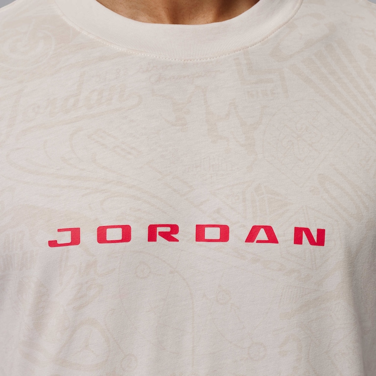 Camiseta Jordan Brooklyn Laser Graphic Masculina - Foto 4