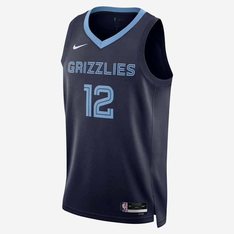Regata Nike Memphis Grizzlies Icon Edition Masculina