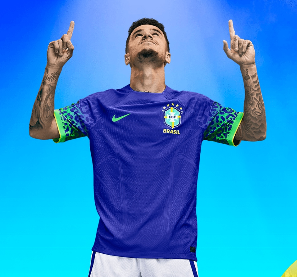 Camisa Seleção Brasileira 2022 - Branca