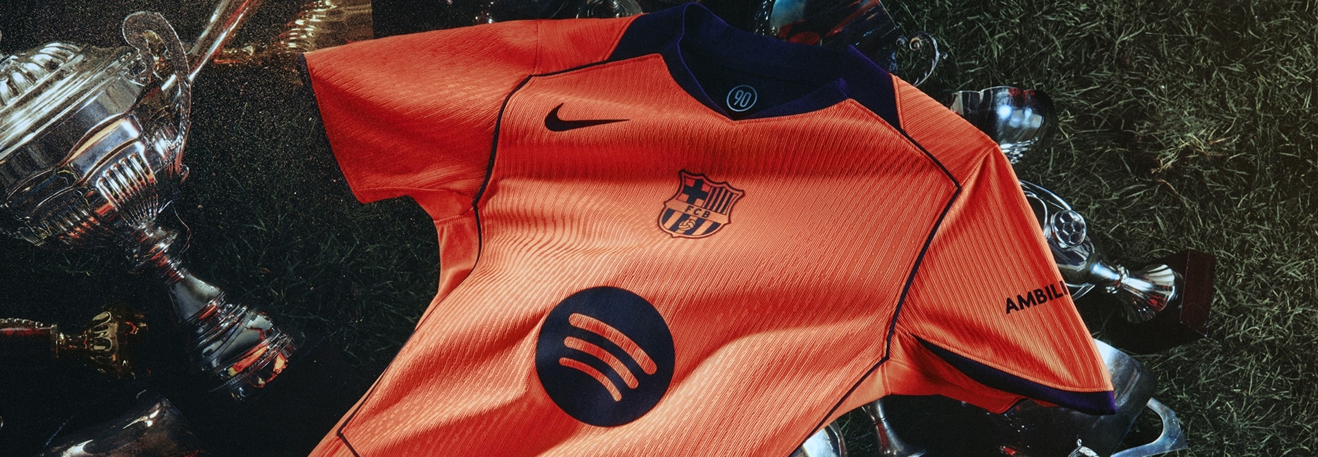Foto terceira camisa Barcelona 2025
