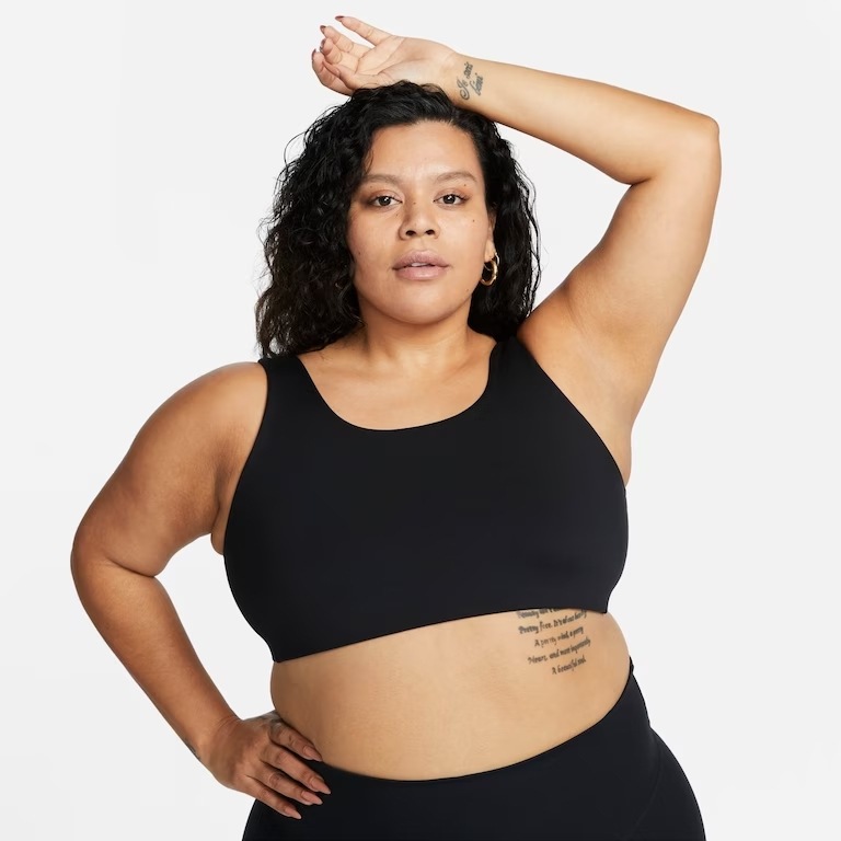 Top Nike Med Non Pad Bra Média Sustentação - Tam: P - Shopping TudoAzul