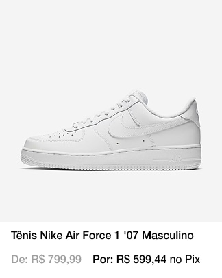 P2 - Tênis Nike Air Force 1 "07 Masculino - Mobile