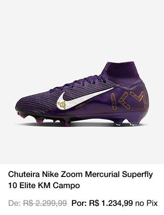 P2 - Chuteira Nike Zoom Mercurial Superfly 10 Elite KM Campo - Mobile