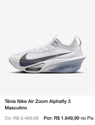 P2 - Tênis Nike Air Zoom Alphafly 3 Masculino - Mobile