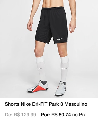 P2 - Shorts Nike Dri-FIT Park 3 Masculino - Mobile