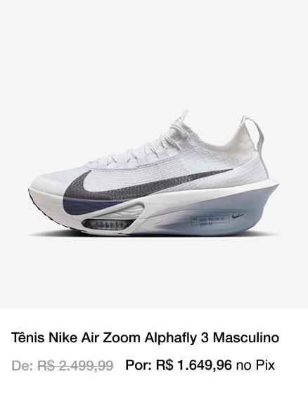 P2 - Tênis Nike Air Zoom Alphafly 3 Masculino - Desktop
