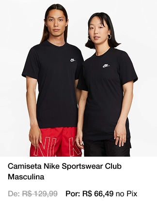 P2 - Camiseta Nike Sportswear Club Masculina - Mobile