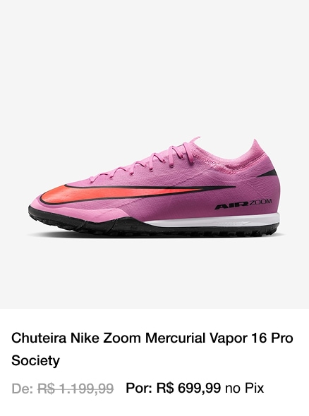 P2 - Chuteira Nike Zoom Mercurial Vapor 16 Pro Society - Desktop