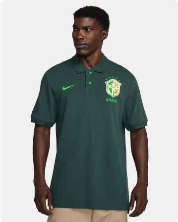 Camisa Polo Nike Sportswear Brasil Matchup Masculina